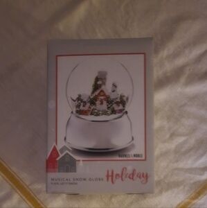 NIB - Christmas Musical Snow Globe